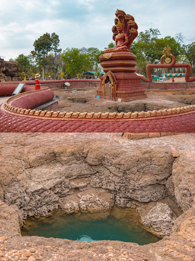 วัดป่าดงหนองตาล บ่อน้ำพญานาคแห่งใหม่ แห่งอุดรธานี