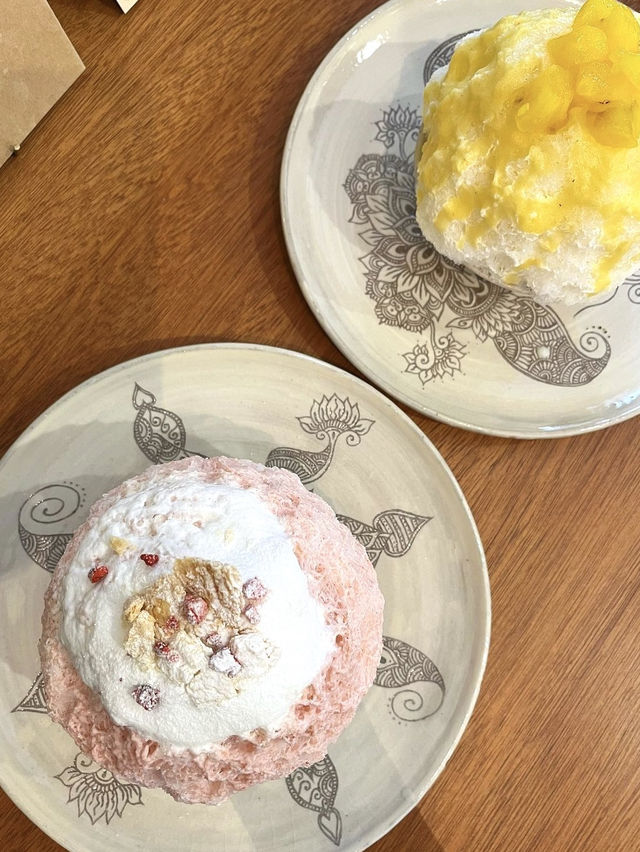 【福岡カフェ】期間限定の間借りかき氷専門店🍧頭が痛くならないかき氷✨