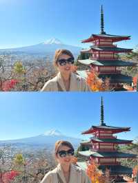 富士山景點之一·新倉富士淺間神社