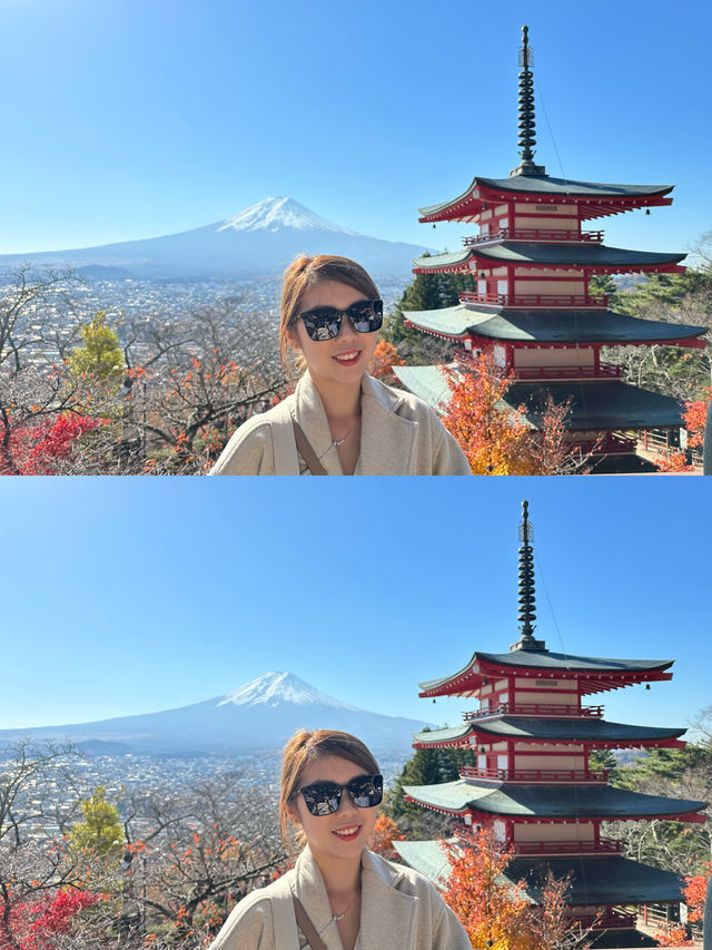 富士山景點之一·新倉富士淺間神社