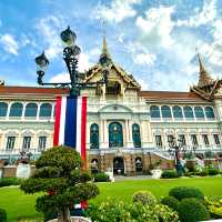 【タイ/バンコク】ワットプラケオと同敷地にある、タイ国内で最も権威のある宮殿「王宮」