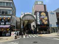大阪・千日前。相合橋筋商店街にある食堂『福屋』