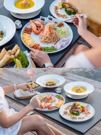 Din Cafe’ คาเฟ่ริมแม่น้ำแควสุดชิววิวหลักล้าน 📸