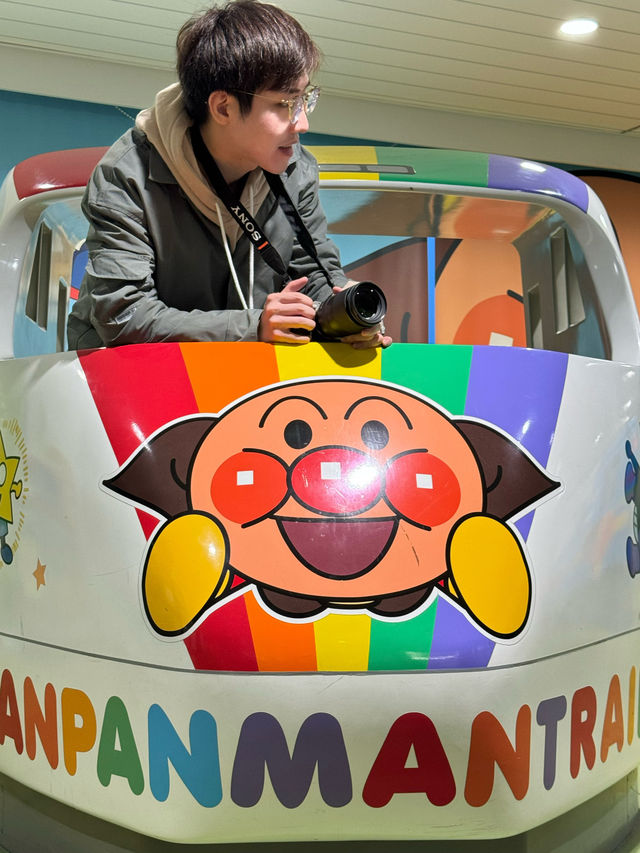 來日本🇯🇵必坐麵包超人列車🚂