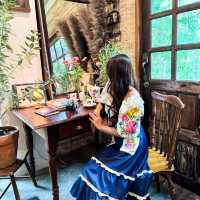 คาเฟ่โคราช สไตล์บ้านสวนอังกฤษ เปิดแค่เสาร์อาทิตย์🏡