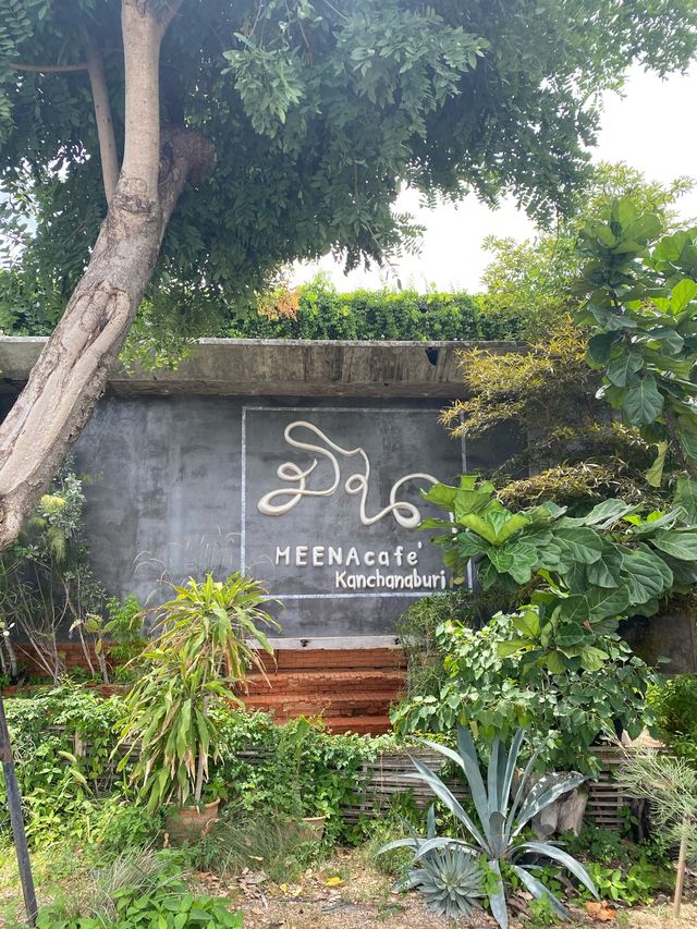 Stunning Café in Kanchanaburi Overlooking the Tiger Cave Temple 🇹🇭