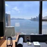 香港最高性價比維港大海景酒店🎀生日還upgrade房間, 送蛋糕😳