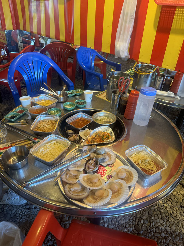 바다앞 분위기 솔솔 경산 조개 맛집 