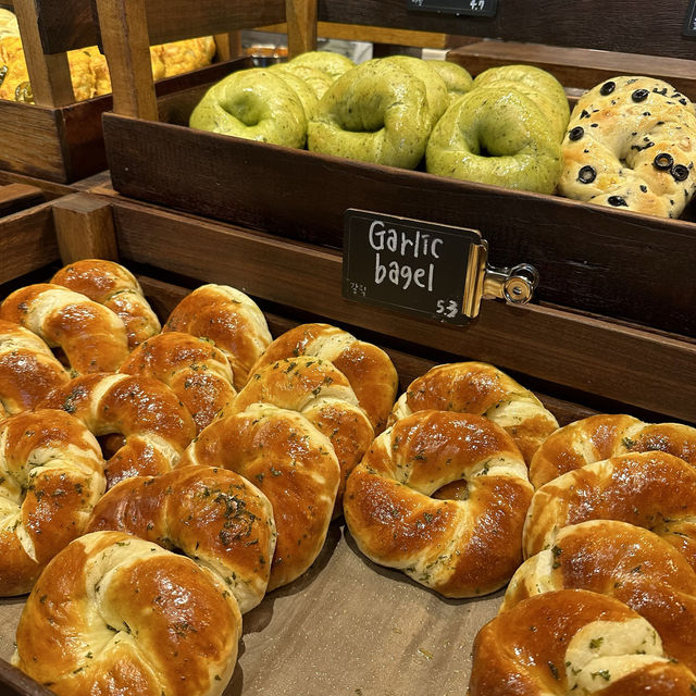 《水原》 大行列ができるほど人気のベーグル専門店🥯🇬🇧