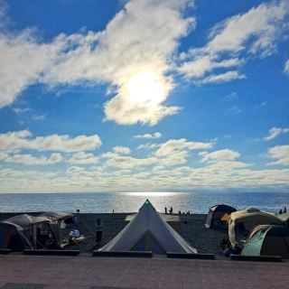 【北海道留萌：黃金海岸露營區】在留萌享受夏日露營