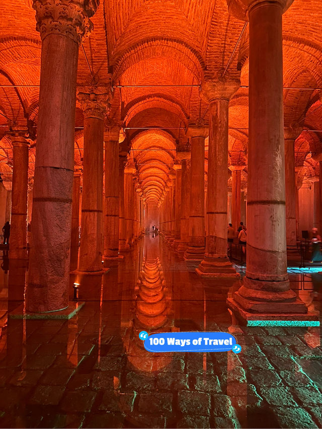 📸The underground Basilica Cistern🧊