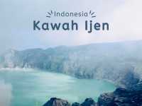 Mind-blown to visit Kawah Ijen 🌋