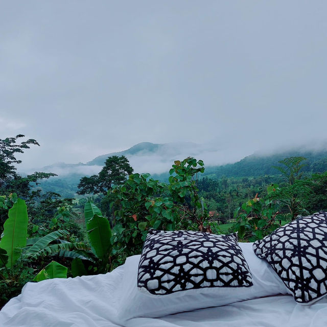 นอนดูหมอกจิบกาแฟยามเช้า@บ่อเกลือ นอนดูหมอกจิบกาแฟยามเช้า@บ่อเกลือ