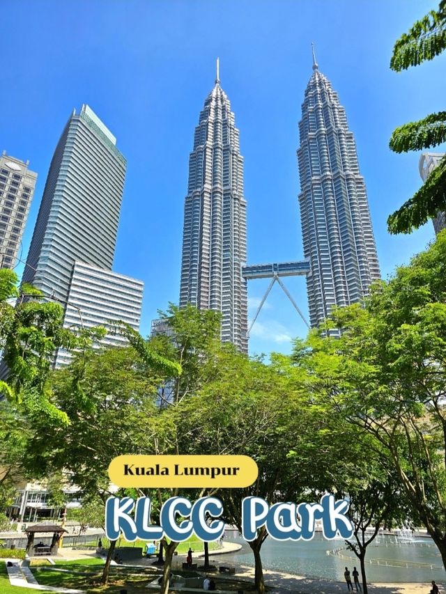 KLCC Park: สวนสาธารณะใจกลาง KL 🌱