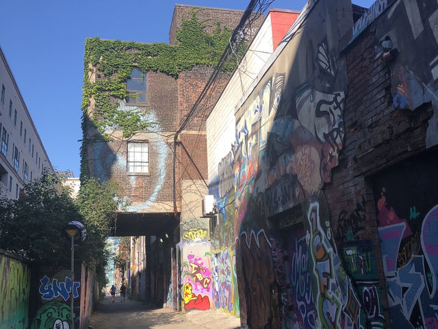 Get Lost Exploring Graffiti Alley in Toronto 🇨🇦