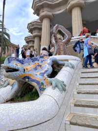 Spain🇪🇸Barcelona ガウディ建築の公園　グエル公園