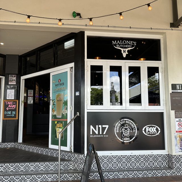 【ポートダグラスグルメ】N17 burger co