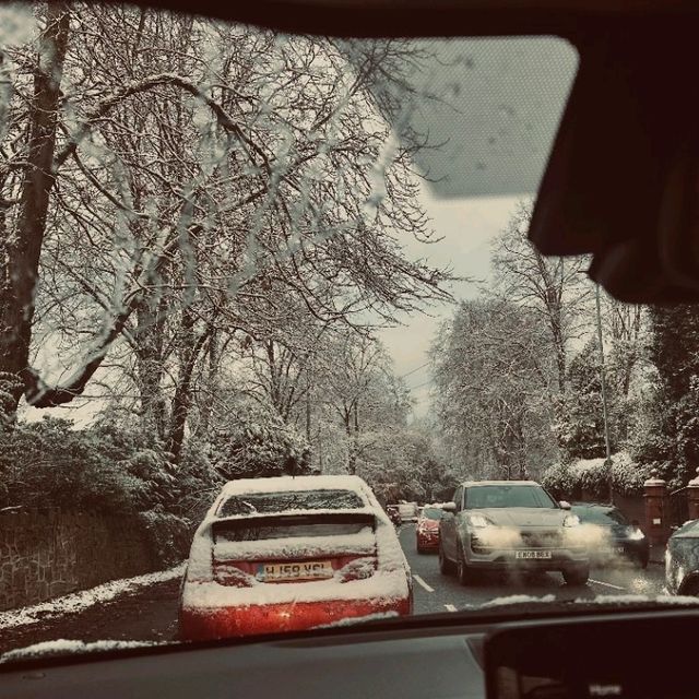 Snow in Preston