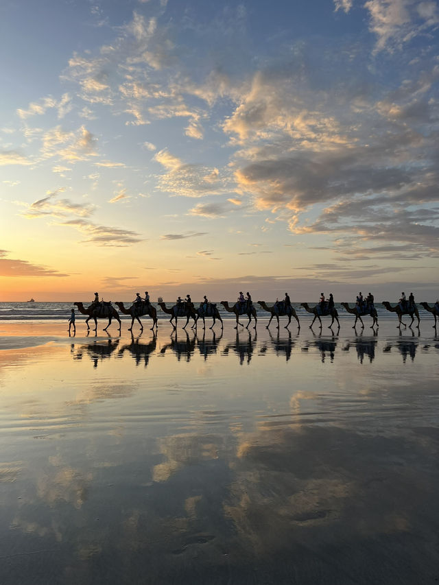 忘れられない絶景が見られる街、ブルーム🇦🇺🐪