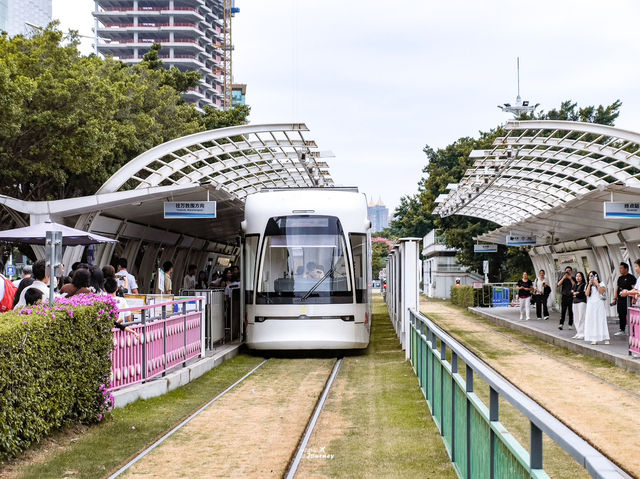 นั่ง Tram ลัดเลาะริมแม่น้ำ ชมวิวเมืองกว่างโจว