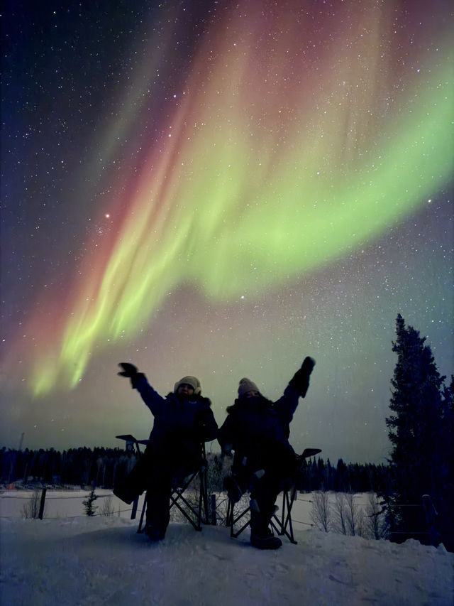 Aurora hunting in Yellowknife