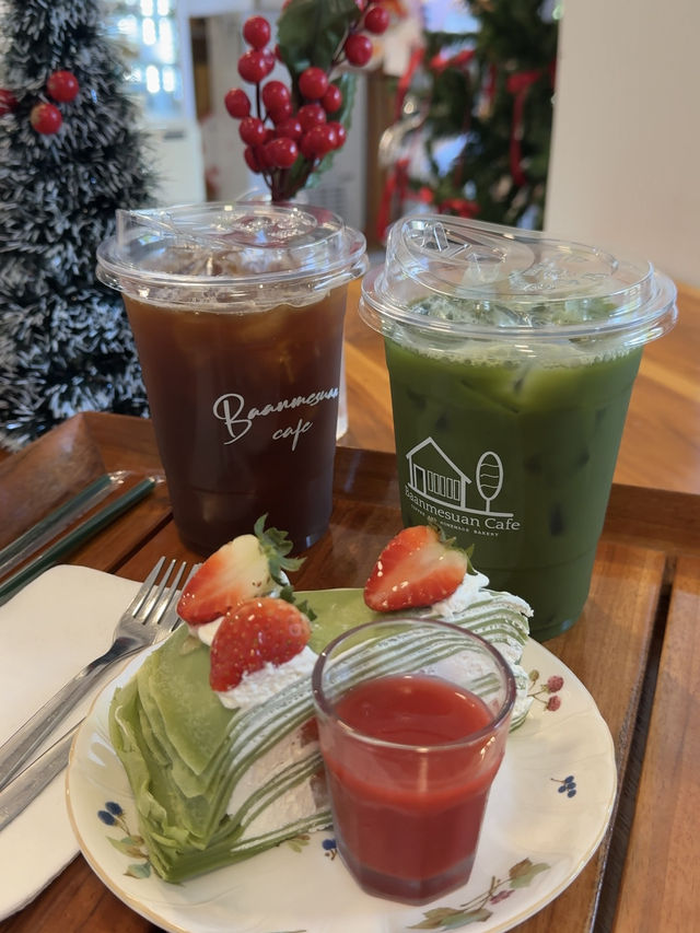 Baanmesuan บ้านมีสวนคาเฟ่ 🏡 🌳🧺 🍵