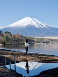 《山中湖》秋から冬の美しい景色に魅せられて