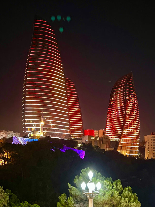 Panoramic view in Baku🇦🇿