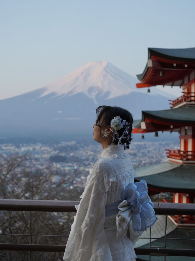 #4:00起來穿和服追富士山日出是一種什麼樣的體驗？ 