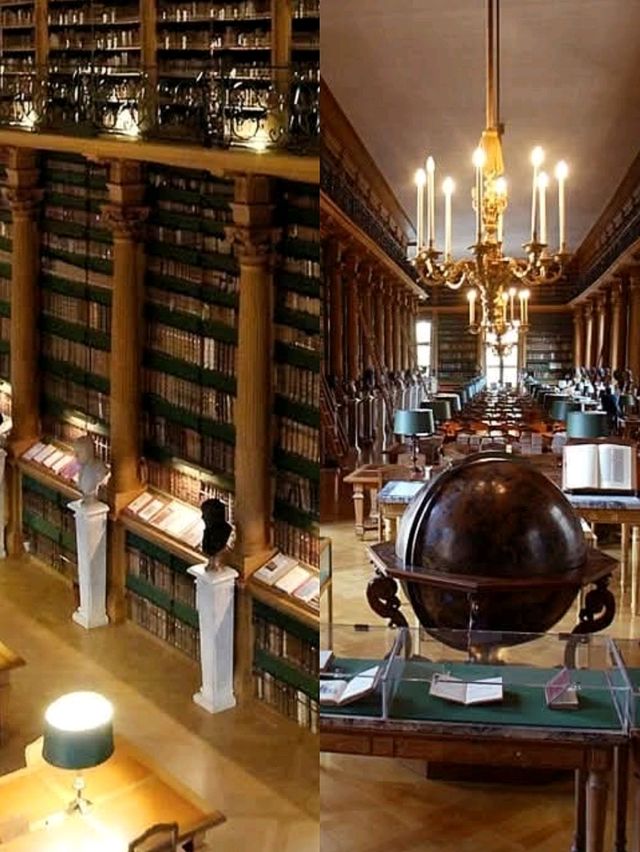 回到17 世紀的巴黎圖書館