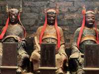 The Gods of Literature and War at Man Mo Temple in Sheung Wan