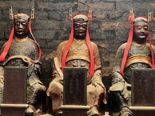 The Gods of Literature and War at Man Mo Temple in Sheung Wan