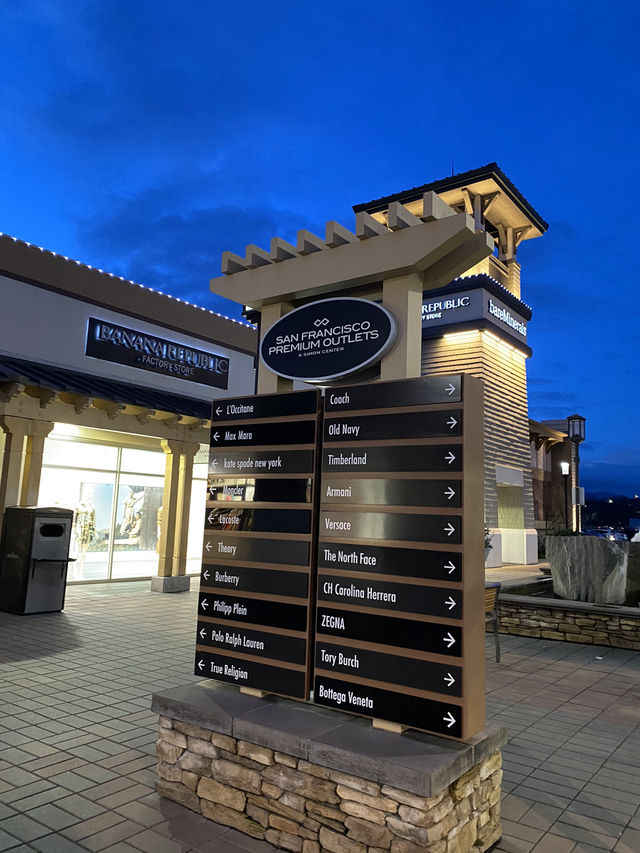 Shopping Experience at San Francisco Premium Outlet