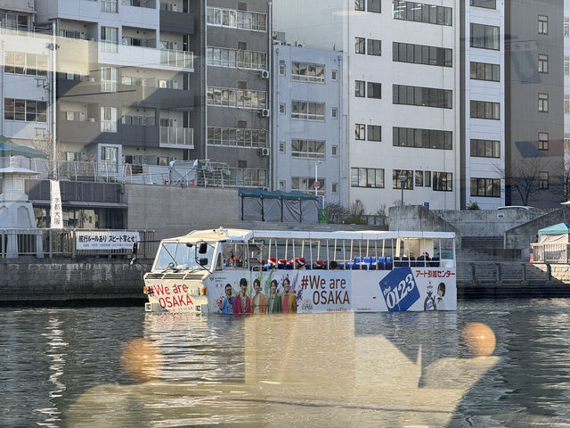大阪水上巴士 Aqua Liner 一日遊：在水都大阪悠閒漫遊 🚤🌅