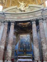 A Visit to the Church of St. Andrew on the Quirinal, Rome 