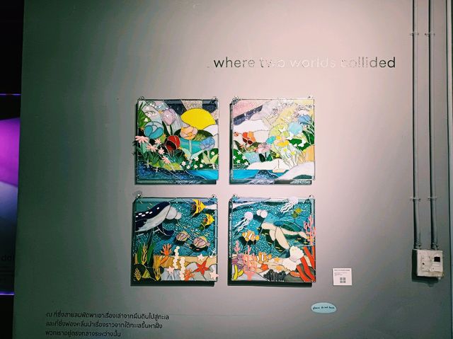 泰國曼谷市中心著名藝術展覽美術館景點：曼谷文化藝術中心 ，適合打卡拍照📸