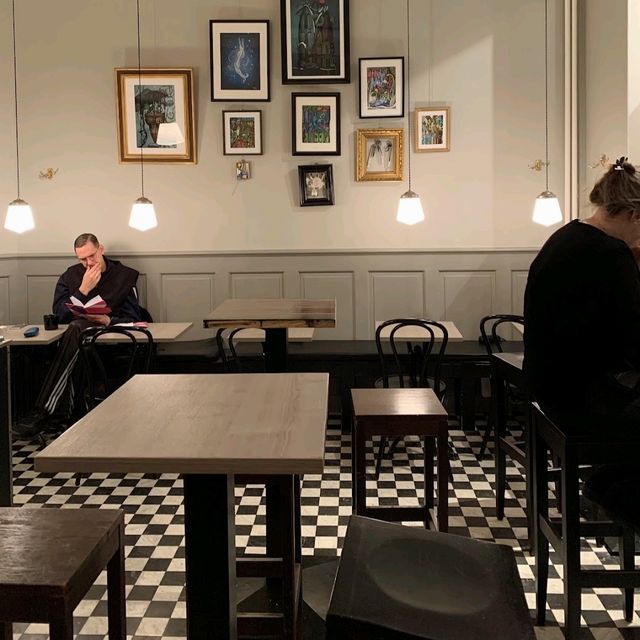 interesting variety of breads and good coffee