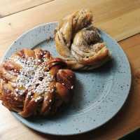 interesting variety of breads and good coffee
