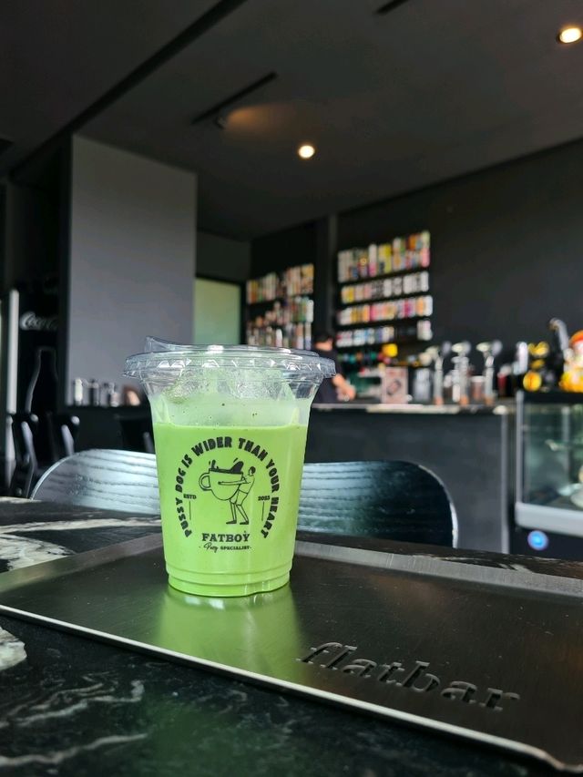 Flatbar บ้านโป่ง มัจฉะอร่อยยยย