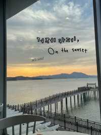 🌅 거제 카페 온더선셋, 바다와 노을을 함께하는 힐링 공간 🌅 