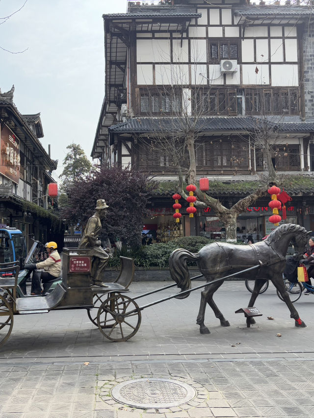 เมืองโบราณก้วนเซี่ยน Guanxian ที่ Dujiangyan