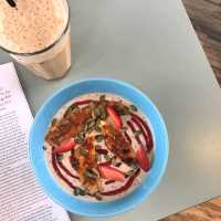 excellent coffee and food