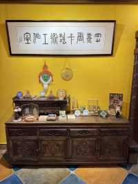 大梅沙藝術村·西藏風依熹拉母。西藏茶館一探