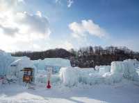 幻想の世界へ！支笏湖氷濤まつり❄️🧊