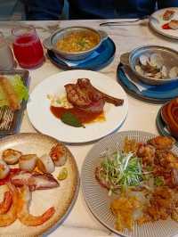 台北漢來大飯店，島語自助餐廳 