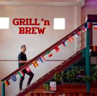 ร้านอาหารสุดคราสสิค ฟีลเรโทรย้อนยุค Grill 'n Brew