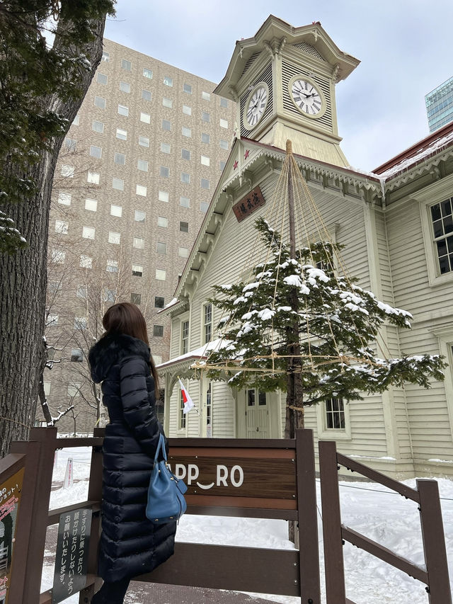 A Snowy Day in Sapporo – Cold Hands, Warm Food & Sweet Finds☃️