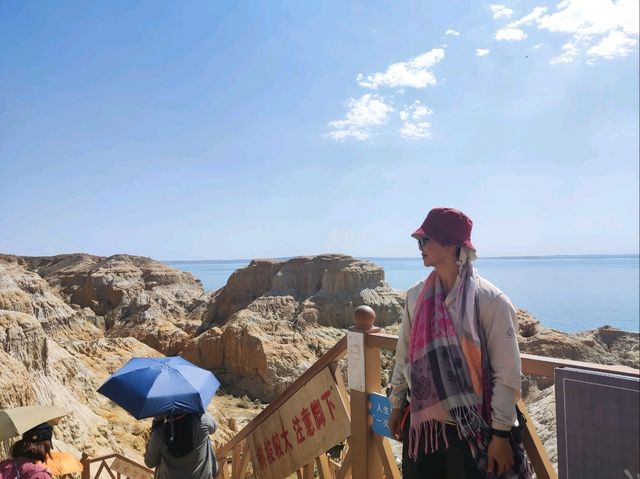 “熱”情難卻的新疆阿勒泰海上魔鬼城！