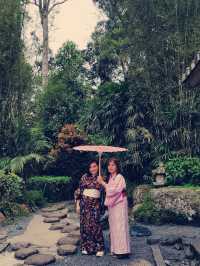 Fun Family Time Wearing Kimonos at Japanese Village Malaysia
