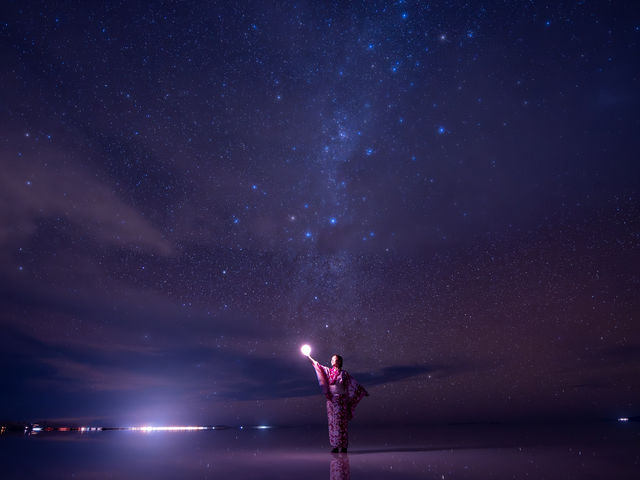 ウユニ塩湖【Sunset & Starlight】ツアー